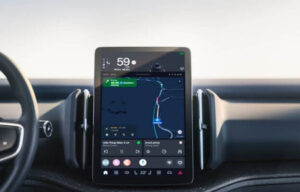 2.3-inch high-resolution central display