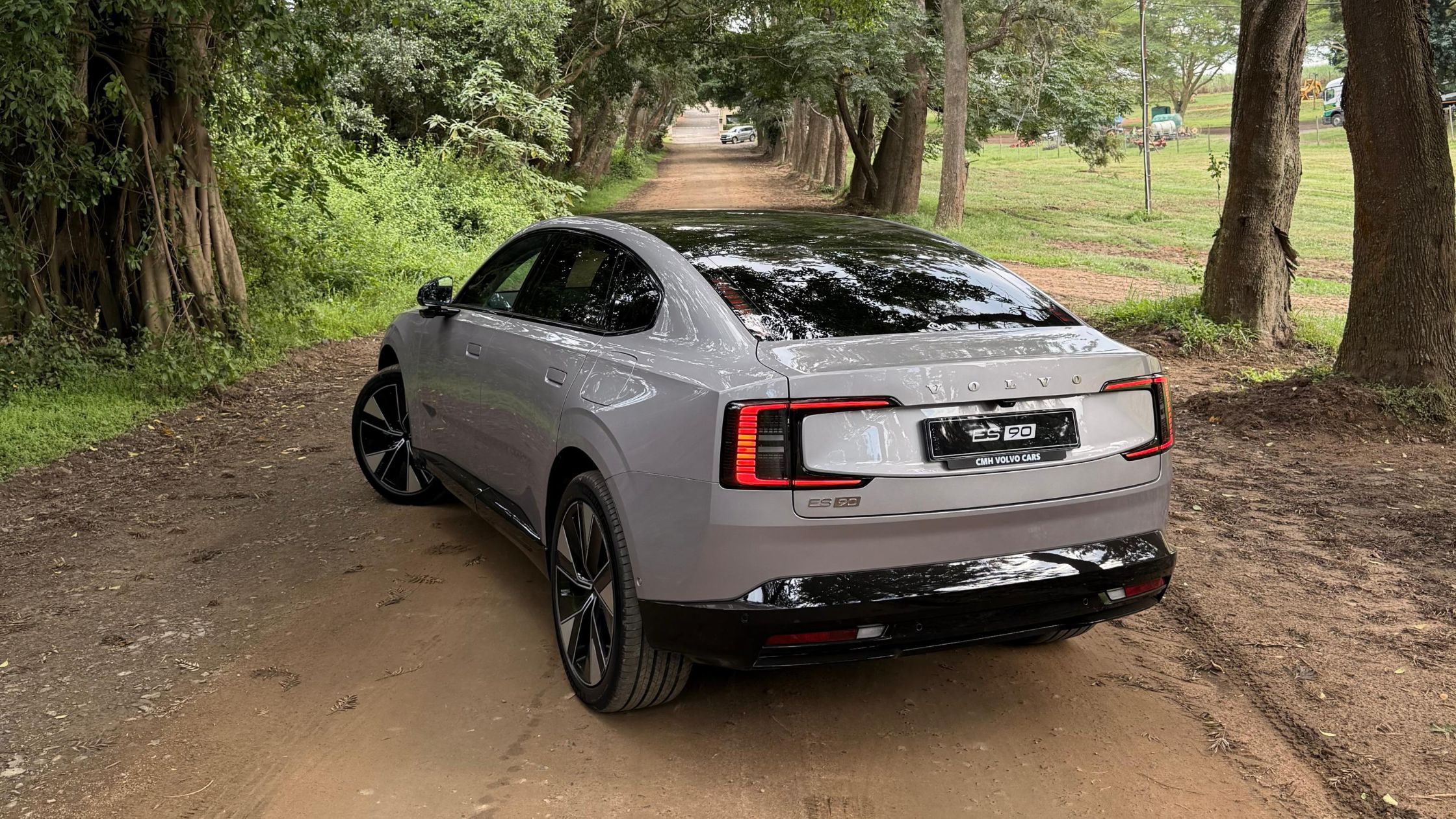 All-Electric Volvo ES90 Back View